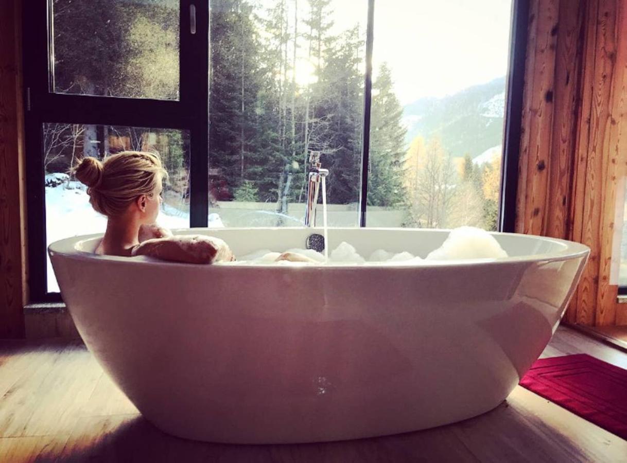 Chalet Sodamin Alpin Mit Wellness 上陶恩 外观 照片