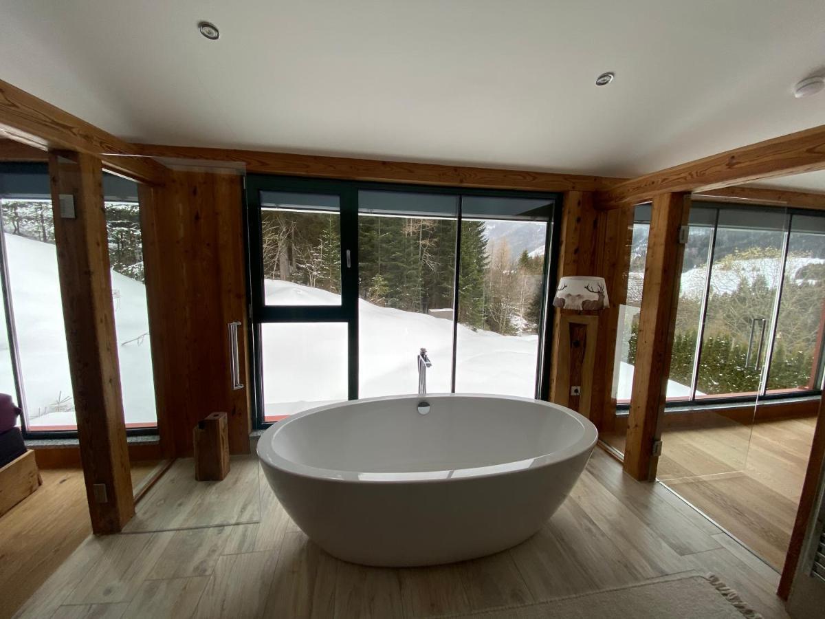 Chalet Sodamin Alpin Mit Wellness 上陶恩 外观 照片