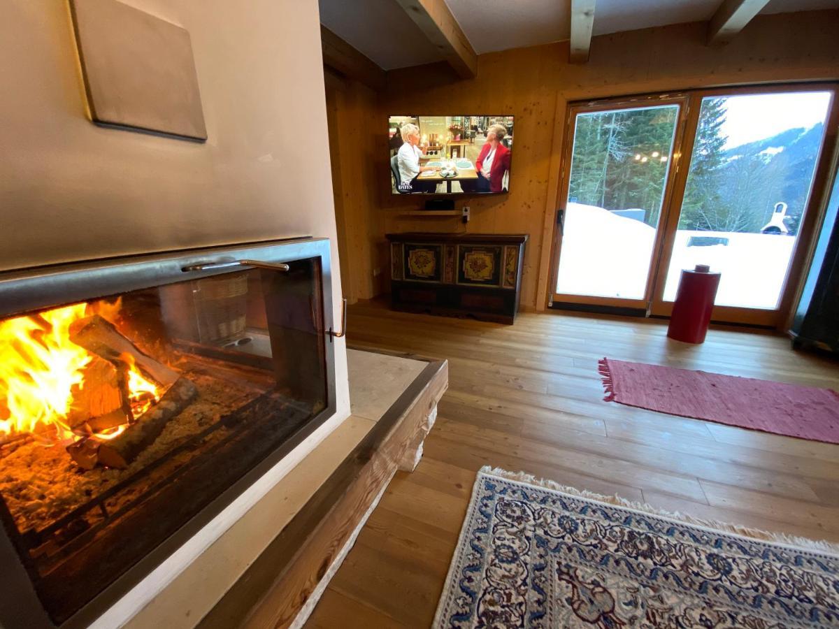 Chalet Sodamin Alpin Mit Wellness 上陶恩 外观 照片