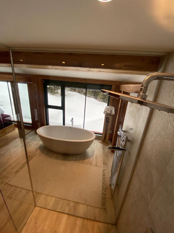 Chalet Sodamin Alpin Mit Wellness 上陶恩 外观 照片